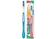 Sunstar 460RGB GUM Super Tip Toothbrush with Proxabrush Go Betweens Triangular Full Soft Bristle