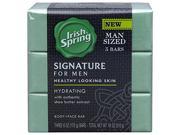 Irish Spring Signature Hydrating Bar Soap 6oz 3 Count
