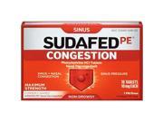 Sudafed PE Congestion Tablets 18 Count