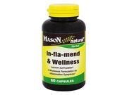 Mason Vitamins In fla mend and Wellness Capsules 60 Count