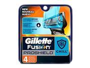 Gillette Fusion ProShield Chill Men s Razor Blade Refills 4 Count