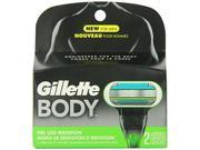 Gillette Body Razor for Men 2 Count