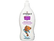 Attitude Bottle and Dishwashing Liquid Sweet Lullaby 23.7 Fluid Ounce