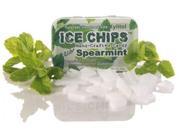 Hand Crafted Candy Tin Spearmint Ice Chips Candy 1.76 oz Candy