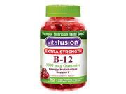 Vitafusion Extra Strength Vitamin B12 Dietary Supplement Gummies - Cherry - 90ct