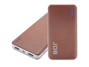 Power Bank JDB 10000mAh Portable Fast Charging Power Bank Dual USB Port 2.1a 1a External Mobile Battery Charger Pack for iPhone 6 iPad iPod Samsung Cell