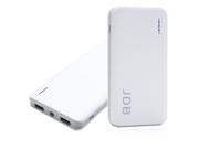 Power Bank JDB 8000mAh Portable Fast Charging Power Bank Dual USB Port 2.1a 1a External Mobile Battery Charger Pack for iPhone iPad iPod Samsung Cell Ph