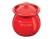 Staub Ceramic Garlic Keeper Cherry