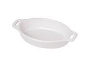 Staub Ceramic 9 Oval Baking Dish White