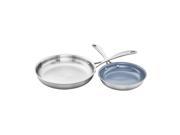 ZWILLING Spirit 3 ply 2 pc Stainless Steel Fry Pan Set