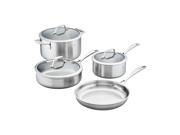 ZWILLING Spirit 3 ply 7 pc Stainless Steel Cookware Set