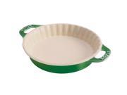 Staub Ceramic 9 Pie Dish Basil