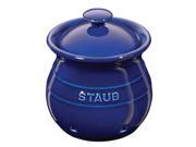 Staub Ceramic Garlic Keeper Dark Blue