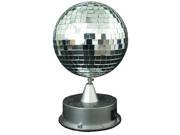 Mirror Ball With Led Base