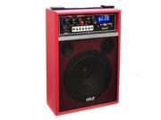 300 Watt Bluetooth 6.5 Portable PA Speaker System with Built in Rechargeable Battery Wired Microphone FM Radio