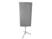 Sound Absorbing Wall Panel Studio Foam Acoustic Isolation Dampening Wedge with Stand