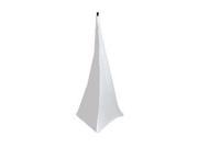 DJ Speaker Light Stand Scrim Universal Compatibility Mountable for Tripod Stands 3 Sided White