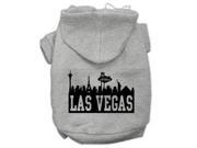 Las Vegas Skyline Screen Print Pet Hoodies Grey Size XXXL (20) Las Vegas Skyline Screen Print Pet Hoodies Grey Size XXXL (20)