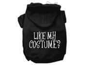 Like my costume? Screen Print Pet Hoodies Black Size M (12) Like my costume? Screen Print Pet Hoodies Black Size M (12)