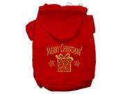 Golden Christmas Present Dog Pet Hoodies Red Size Lg (14) Golden Christmas Present Dog Pet Hoodies Red Size Lg (14)