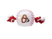 Baltimore Orioles Nylon Baseball Rope Pet Toy