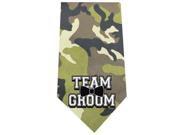 Team Groom Screen Print Bandana Green Camo