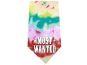 Most Wanted Screen Print Bandana Tie Dye