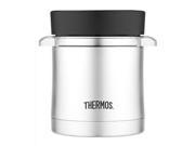 Thermos Vacuum Insulated Food Jar w Microwavable Container 12 oz. Stainless