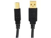 AXIS 12 0081 A Male to B Male USB 2.0 Cable 10ft