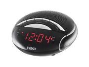 NAXA NRC170 Digital Alarm Clock with AM FM Radio