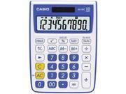 CASIO MS 10VC BE 10 Digit Calculator Blue