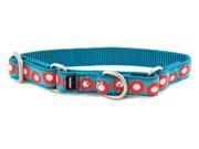PetSafe Fido Finery Martingale Style Collar 1 Large Teal My Heart