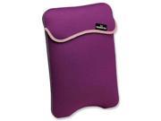 Reversible Notebook Sleeve Fits Most Widescreens Up to 15.4 Purple Cream