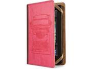 Verso Typewriter Case Cover by Molly Rausch Fits Kindle Fire Pink Tan