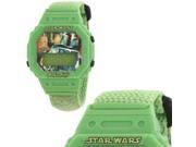 Star Wars Kids Boba Fett Digital Wrap Strap Watch