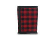 Plaid Fabric Trifold Wallet