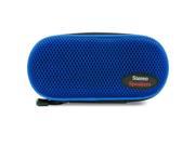 Sporty Nylon Portable Stereo Speaker Blue