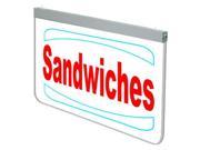 Actiontek Acrylic LED Sign Sandwiches