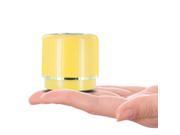 Mini BOOM Wireless Bluetooth Speaker with Rechargeable Battery Yellow