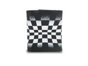 Trifold Black and White Checkerboard Wallet