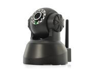 iSmart WiFi 720P HD IR 2 Pan Tilt IP Smartphone Security Surveillance Camera with Night Vision and Motion Detect 2 way Audio QR Code Auto Connect micro SD card