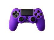 Silicone Soft Protect Case Shell Skin Cover for PS4 Dualshock 4 Purple