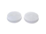 Wemelody Body Brush Replacement Heads for the Perfect Skin Brushing 2 Count White 2 pack