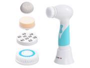 Wemelody Waterproof Electric Facial Face Brush Body Cleaning Brush Massager Skin Spa Machine With Cleaning Brush Body Exfoliator