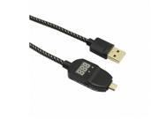 Current Volt Smart Display Super Fast Charging Cable For Cell Phone Tablet With Micro USB Connector