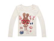 Richie House Girls Bunny s Cute Outfit Top RH0648 24M