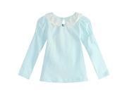 Richie House Girls Long Sleeve T Shirt with Lace RH1772 1 2