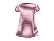 Richie House Girls Striped T Shirt with Lace RH2276 A 2