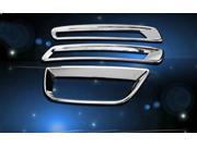 Forti USA Rear Reflector Fog lights Decal for US Chevrolet Malibu 2013 2014 2015 Silver Color