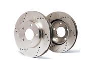 Max Brakes Rear Cross Drilled Rotors Performance Brake Kit SY083022 / Fits: 2005 05 Mercedes Benz C240 Sedan 2WD Models Max Brakes Rear Cross Drilled Rotors Performance Brake Kit SY083022 / Fits: 2005 05 Mercedes Benz C240 Sedan 2WD Models